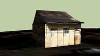Casa madera amarilla M26