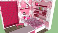 pink bedroom