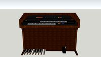 Organo musical 3d