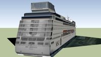 MSC Armonia at Civitavecchia