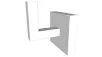 Cabideiro Clean - Deca