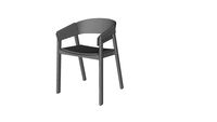 Cover chair with upholstery - by Muuto - designed by Thomas Bentzen
