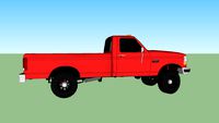 Red F350