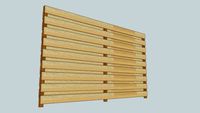 houten schutting