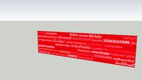 Splashguard600x2400mmKitchenWords_Red_byAnnaViktorssonDesignMCollection