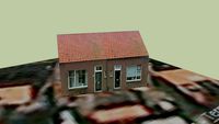 Huizen aan Lennastraat, Lemmer