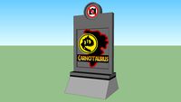 Jurassic Park Paddock Carnotaurus