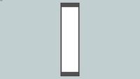 Basis kolomkast 600 x 2210 x 560
