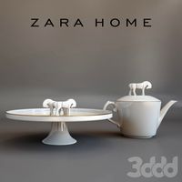 Zara home Horse Dessert Set