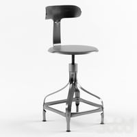 Винтовой стул Loft Art Telegraph