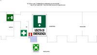 planimetria di emergenza ed evacuazione