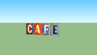 Plaque métal Café Used maisons du monde ref 117048 prix 19.90 euros