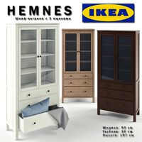 Витрина Хамэс с тремя ящиками