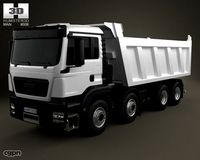 MAN TGS Tipper Truck 20123d model