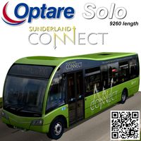 Optare Solo Sunderland Connect bus3d model