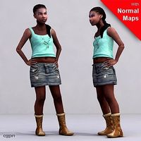 CWom0026-St3d model