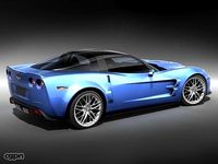 Chevrolet Corvette ZR1 2008 mid-poly3d model