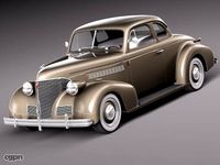 Chevrolet 1939 Coupe3d model