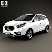 Hyundai Tucson (ix35) Fuel Cell 20123d model