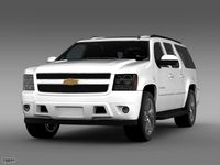 Chevrolet Suburban LTZ 20113d model