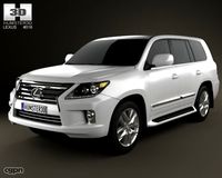 Lexus LX 20133d model