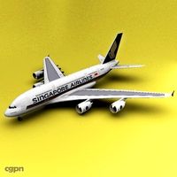 A-380 Singapoare3d model