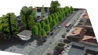 Goetheplatz in Weimar