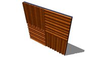 QRD P13 Slat Diffuser Array