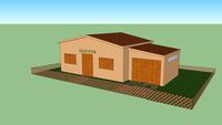 Meu primeiro desenho com Sketchup
