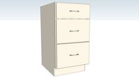 Base Three Drawer