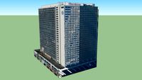 Gebouw in Brussel Hoofdstad, België