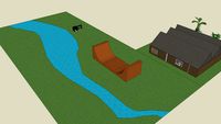 a really cool house/mashoin and Jon Slater,Jesse made this