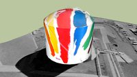 Rainbow Swash (Boston gas tank)