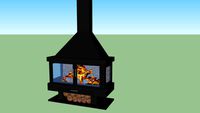 chimenea, hearth