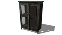 cabinet AVIGNON bleu, Maisons du monde. Réf: 121424 prix 299