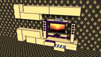 Tv unit television vray furniture