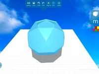 Morphi tiny geometric catus planter/vase by Morphiapp