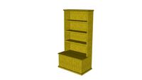 Childrens Bookshelf with Toybox