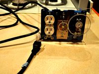 Geared Arduino controlled Dimmer Switch by asp55