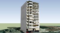 Building in Thessaloniki, Greece