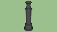 R-7533 Ductile Iron Bollard