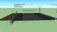 pervious paving gutter