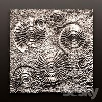 Decor for wall. Panel. Amon.