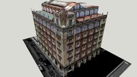 Edificio ubicado en la esq. de Plaza de la Constitucion y Ignacio y Madero