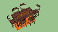 mesa rustica