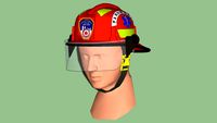 Firefighter Series - Equipment - Helmet - FDNY - EMS Paramedic