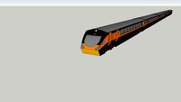 a modern intercity train