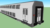 Wagon fictif 2niveaux