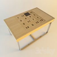 Desk-fifteen puzzle