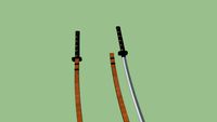Sabre type katana